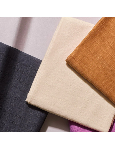 Cranberry, Coton Viscose Flake Deep charcoal, Atelier Brunette