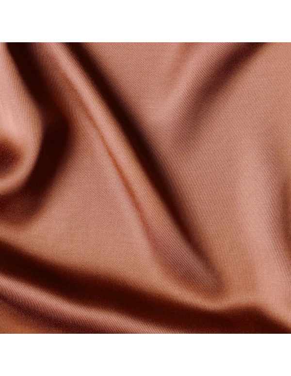 Cranberry, Satin de viscose sienne, La Maison Naive