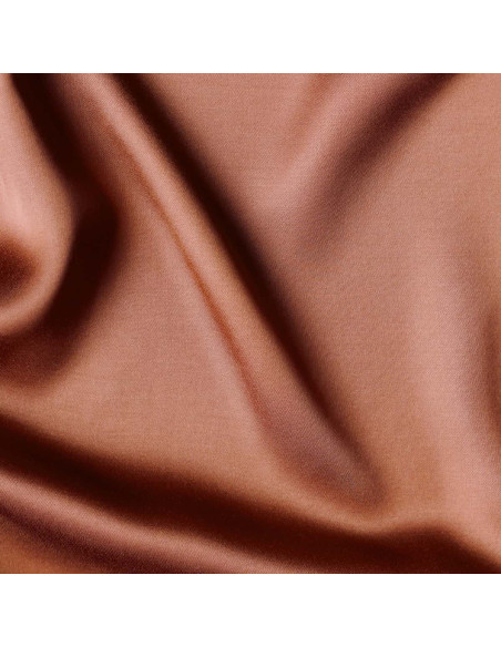 Cranberry, Satin de viscose sienne, La Maison Naive