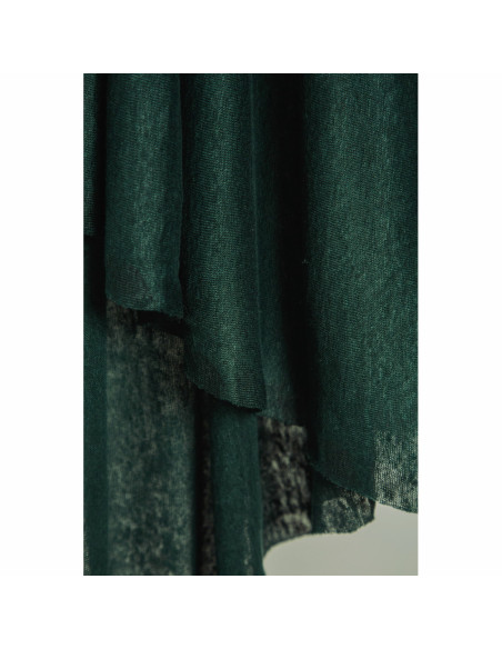 Cranberry, Jersey de lin Vert bouteille, Fine linen knit Bottle green, Mind the Maker