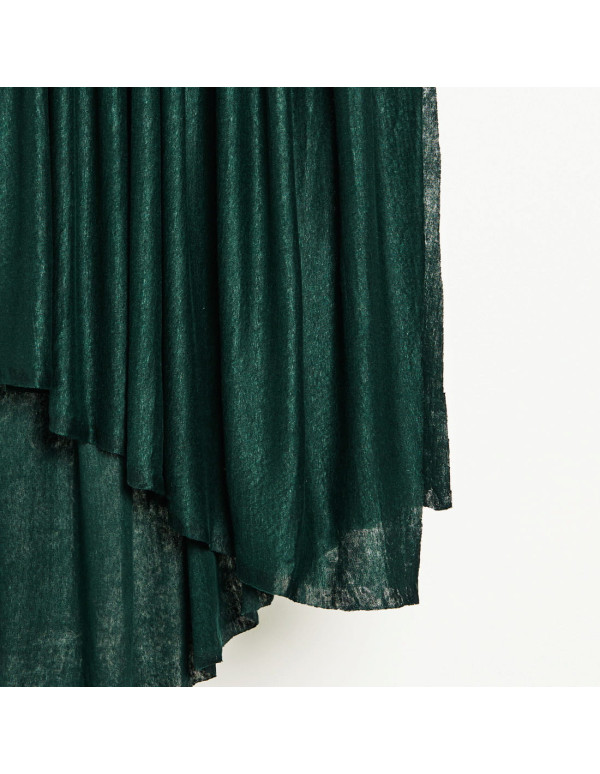 Cranberry, Jersey de lin Vert bouteille, Fine linen knit Bottle green, Mind the Maker