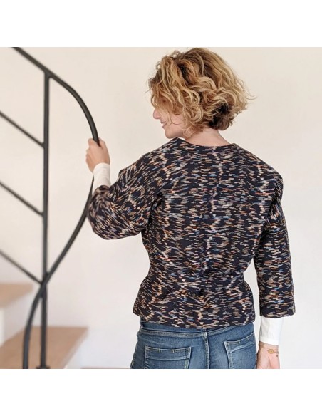 Cranberry, Patron Femme, Kimono Oréo (du 32 au 52), Super Bison