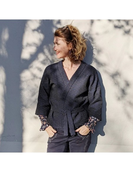 Cranberry, Patron Femme, Kimono Oréo (du 32 au 52), Super Bison