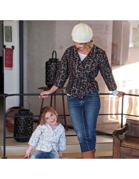 Cranberry, Patron Femme, Kimono Oréo (du 32 au 52), Super Bison