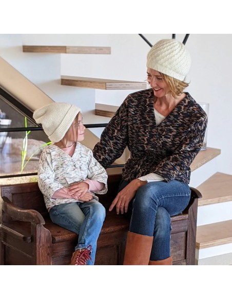 Cranberry, Patron Femme, Kimono Oréo (du 32 au 52), Super Bison