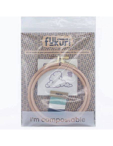 Cranberry, Kit broderie avec tambour Nippon Nuage Fukuri