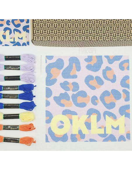 Cranberry, Kit canevas moderne OKLM Fukuri