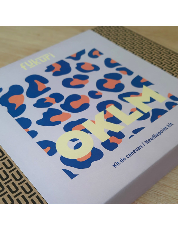 Cranberry, Kit canevas moderne OKLM Fukuri