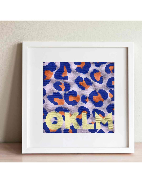 Cranberry, Kit canevas moderne OKLM Fukuri