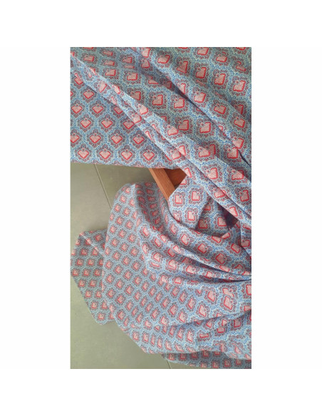 Cranberry, Batiste de coton Tana Lawn, King of hearts, Liberty of London