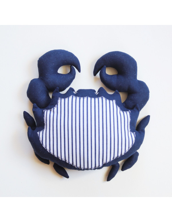 Cranberry, Patron pochette Doudou Crabe 20x20cm, Les enchantees