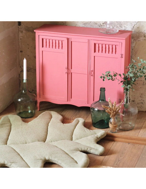 Cranberry, Patron pochette Tapis feuille de chene 85x120cm, Les enchantees