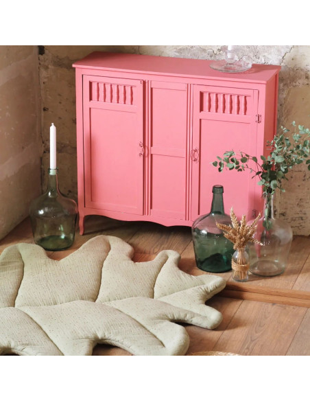 Cranberry, Patron pochette Tapis feuille de chene 85x120cm, Les enchantees