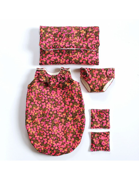 Cranberry, Patron pochette Essentiels pour poupées, Les enchantees