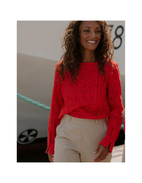 Cranberry, Patron Femme Blouse Deferlante du 34 au 52 Maison Fauve