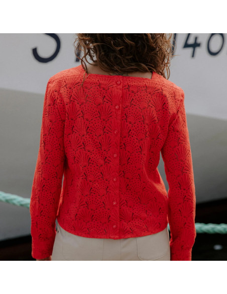 Cranberry, Patron Femme Blouse Deferlante du 34 au 52 Maison Fauve