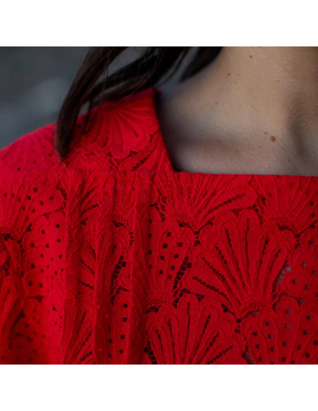 Cranberry, Patron Femme Blouse Deferlante du 34 au 52 Maison Fauve