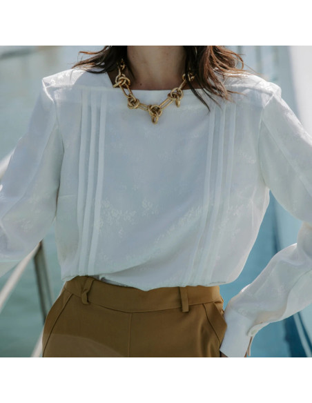 Cranberry, Patron Femme Blouse Deferlante du 34 au 52 Maison Fauve
