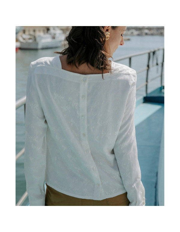 Cranberry, Patron Femme Blouse Deferlante du 34 au 52 Maison Fauve