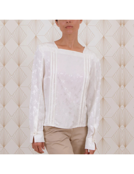 Cranberry, Patron Femme Blouse Deferlante du 34 au 52 Maison Fauve