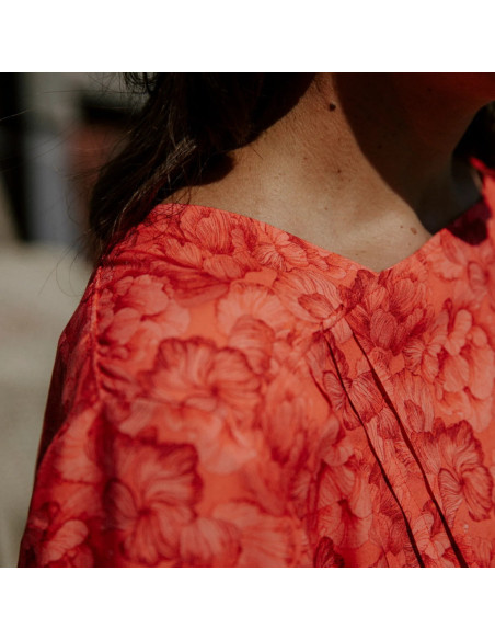 Cranberry, Patron Femme Blouse Deferlante du 34 au 52 Maison Fauve