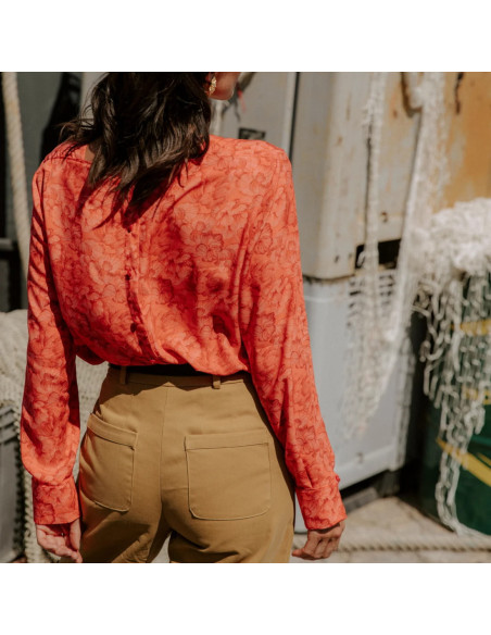 Cranberry, Patron Femme Blouse Deferlante du 34 au 52 Maison Fauve
