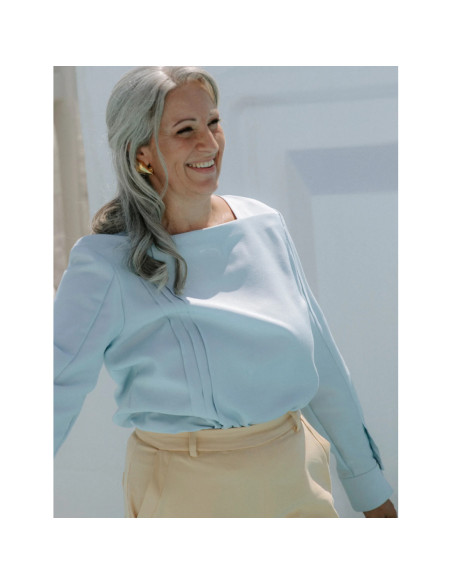 Cranberry, Patron Femme Blouse Deferlante du 34 au 52 Maison Fauve