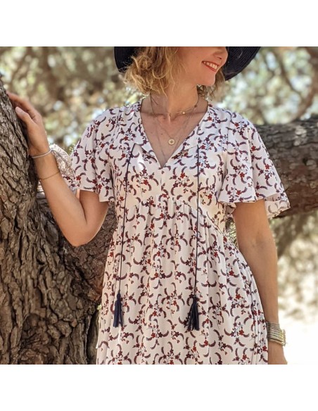 Cranberry, Patron Femme, Robe longue ou courte Idylle (du 32 au 52), Super Bison