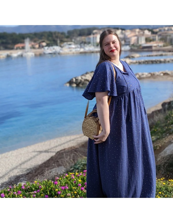 Cranberry, Patron Femme, Robe longue ou courte Idylle (du 32 au 52), Super Bison