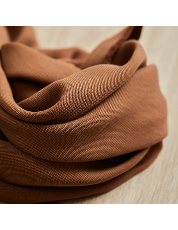 Cranberry, Tabby Canvas de Tencel Pecan Meet Milk