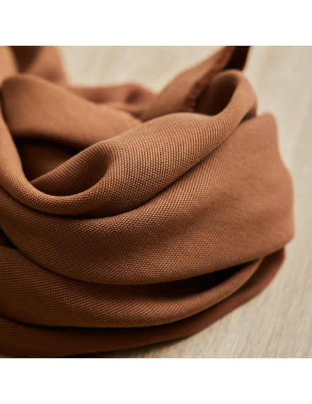 Cranberry, Tabby Canvas de Tencel Pecan Meet Milk