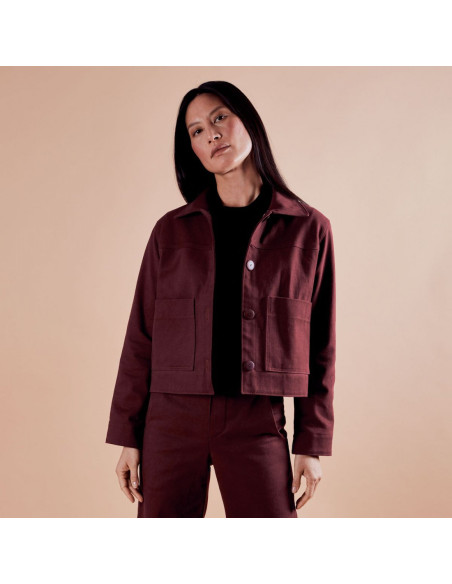 Cranberry patron femme la veste du 34 au 46 atelier brunette