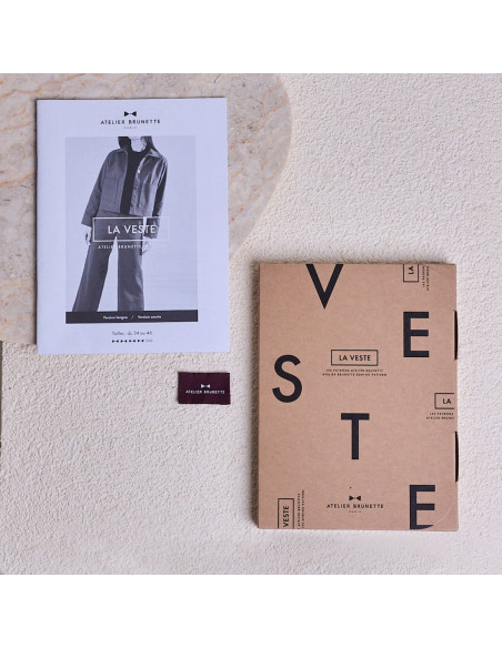 Cranberry patron femme la veste du 34 au 46 atelier brunette