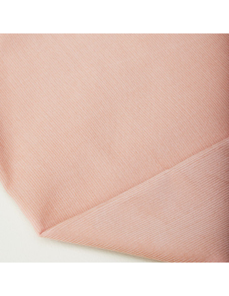 Cranberry, Corduroy Organic Naya Needlecord Mind the Maker, Velours milleraies bio rose clair