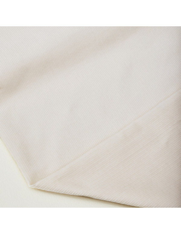 Cranberry, Corduroy Organic Naya Needlecord Mind the Maker Creamy white, Velours milleraies bio Blanc creme