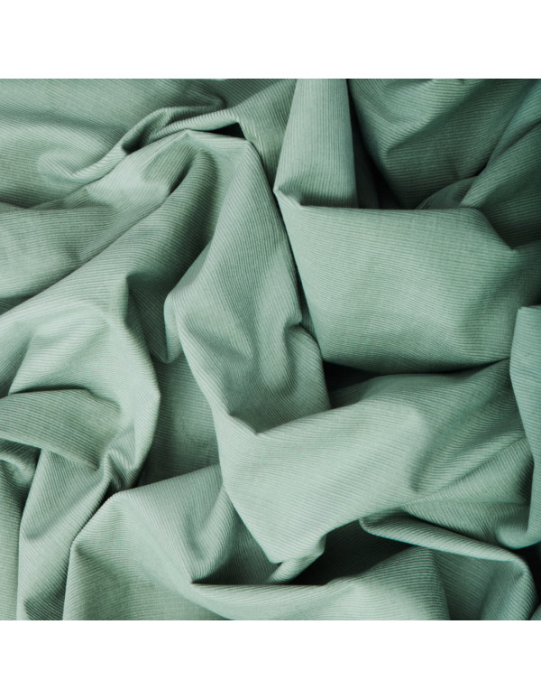 Cranberry, Corduroy Organic Naya Needlecord Mind the Maker Sage green, Velours milleraies bio vert d eau