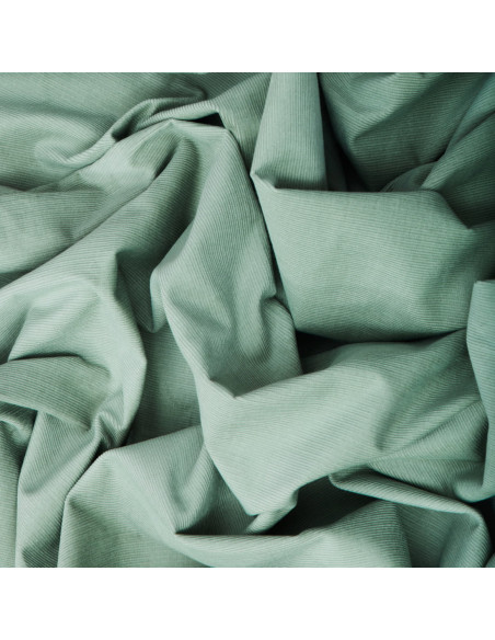 Cranberry, Corduroy Organic Naya Needlecord Mind the Maker Sage green, Velours milleraies bio vert d eau