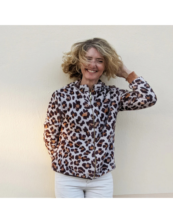 Cranberry, Patron femme Manteau Doudoune Happiness Super Bison du 32 au 52