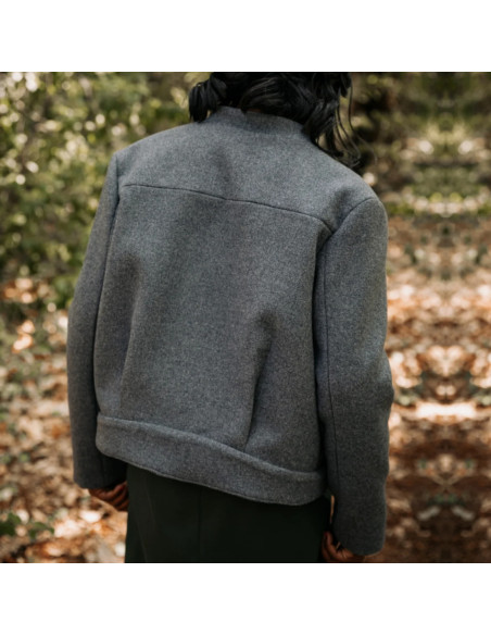 Cranberry, Patron pochette Femme Blouson Dandelion du 34 au 52, Maison Fauve