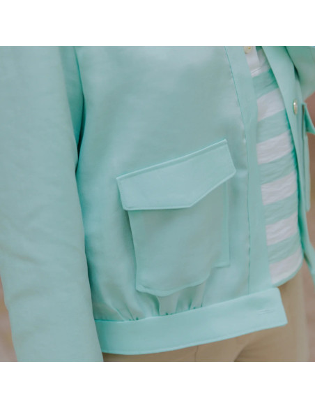 Cranberry, Patron pochette Femme Blouson Dandelion du 34 au 52, Maison Fauve