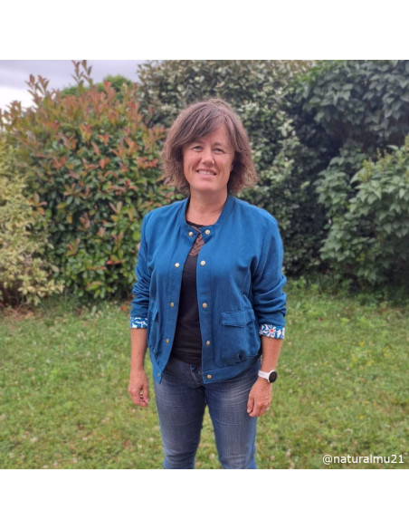 Patron pochette Femme, Blouson Dandelion (du 34 au 52)