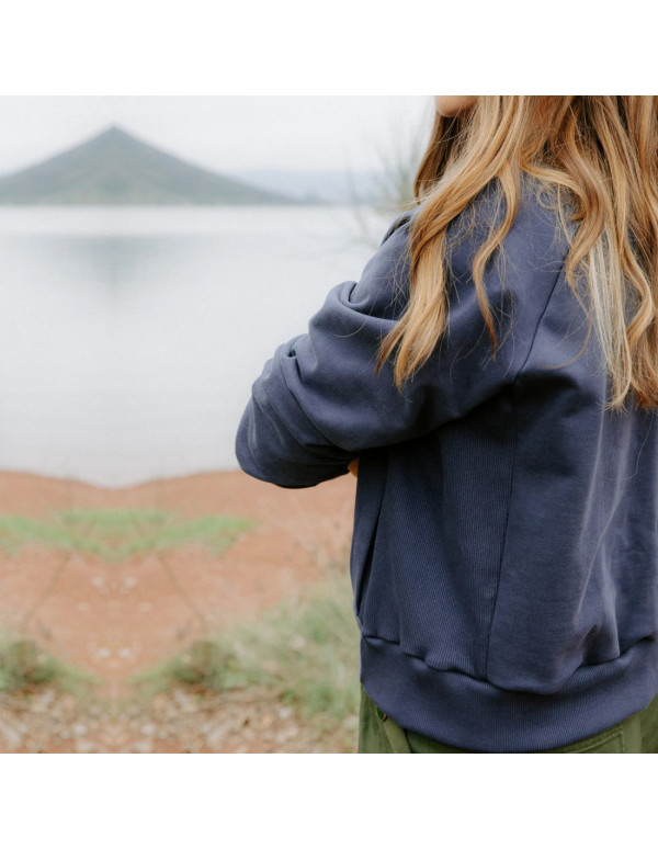 Cranberry, Patron pochette Femme Sweat Ressac du 34 au 52, Maison Fauve