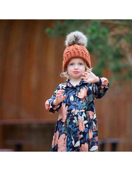 Cranberry, Satin de viscose Pasture Rose Black, See you at six