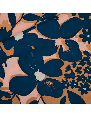 Cranberry, Satin de viscose Shadow Flowers, See you at six 2