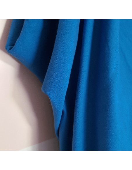 Cranberry, sweat gratte de coton intérieur doux, Bleu