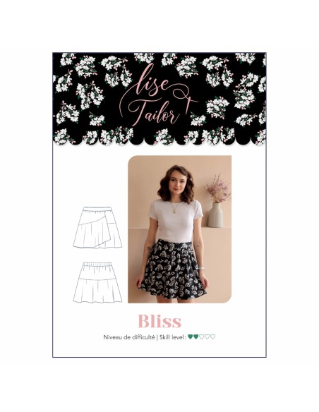 Cranberry, Patron Femme, Jupe Bliss (du 34 au 48), Lise Tailor