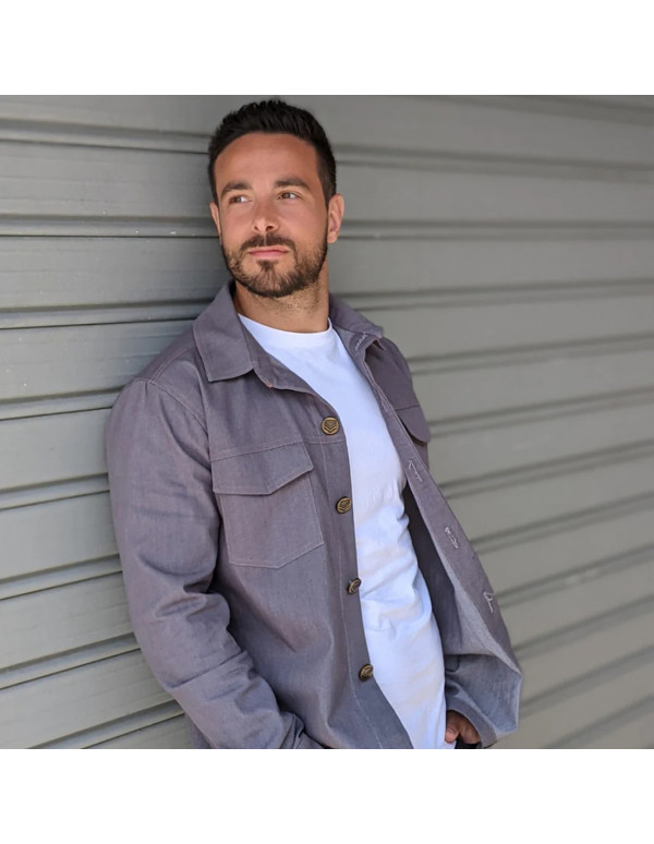 Cranberry, Patron Homme Surchemise Ruben du XS au XXXL Super Bison