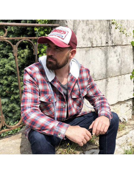 Cranberry, Patron Homme Surchemise Ruben du XS au XXXL Super Bison