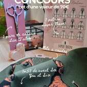 🎂 JEU CONCOURS CLÔTURÉ 🛑 Bravo à @madmoisellepocampe 🎉

Lot canon à gagner pour l’anniversaire CRANBERRY !

 🐥 4 ans 🐥 Pour vous remercier d’être à mes côtés et pour faire découvrir ma jolie boutique à vos ami(e)s, je vous propose ce grand concours :

LOT D’UNE VALEUR DE 70€ A GAGNER 💖

◽️ 1m50 de French terry de la marque SEE YOU AT SIX
◽️ 1 patron de chez SUPER BISON
◽️ 1 paire de petits ciseaux LISE TAILOR
◽️ 2 œillets à coudre

COMMENT PARTICIPER ?

✂️ Etre abonné à @cranberry_mercerie
❤ Liker ce post
💬 Taguer 3 personnes qui aiment coudre
🎈 Partager en story, republier… C’est facultatif mais ça fait toujours chaud au cœur !

📆 Clôture du concours le 25 août à minuit avant tirage au sort du gagnant ! Bonne chance à toutes et à tous !! 🍀

#ConcoursCouture #CoutureAddict #sewingcommunity #passioncouture #cranberry_mercerie

Frais de port offerts via Mondial relay, en France métropolitaine, Belgique et Luxembourg