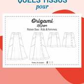 La jupe modulable et facile à coudre ORIGAMI @marmai_patterns est arrivée sur Cranberry (pack duo femme&kids) 😍

Ce modèle peut se coudre dans un tissu chaine et trame ou dans une maille ! Des finitions spécifiques sont proposées selon le tissu choisi 👌

👀 Petit carousel pour justement faire le point sur le tombé de ces tissus que vous pourriez coudre avec Origami.

Dans tous les cas, privilégiez un tissu de poids léger à moyen :

▫️Twill de Tencel, Orage @meetmilk_fabric 
▫️Tissage Stripe Jelly purple @atelierbrunette 
▫️Satin de coton Léo tomette @lamaisonnaive
▫️Gabardine légère et stretch de coton/élasthanne Super pink @lisetailor

#cranberry_mercerie #marmaipatterns #origamimarmaipatterns #couturedebutant #couturejupe
